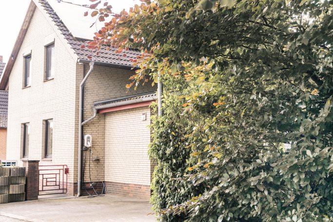 Parkplatz Parkmöglichkeiten direkt an der Ferienwohnung Düring in Loxstedt